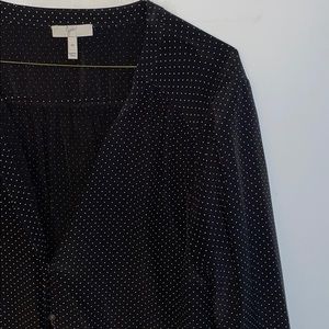 Joie polka dot blouse